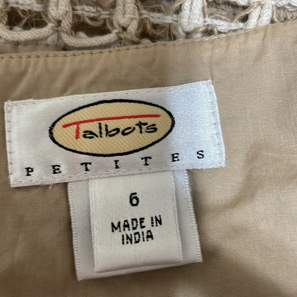 Talbots Petits Tan Skirt - Picture 7 of 7